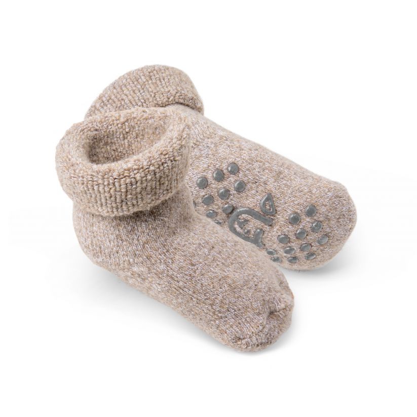 Wollsocken Kids natur