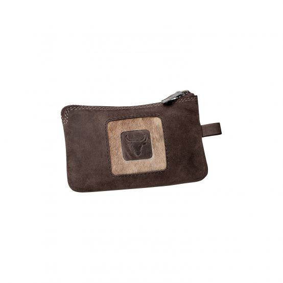 Wallet With Key Ring And Genuine Bullhide