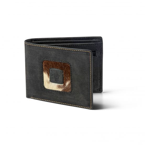 DrachenLeder Geldbörse Etui Brieftasche schwarz rot Schlüsseltasche OPS901S 